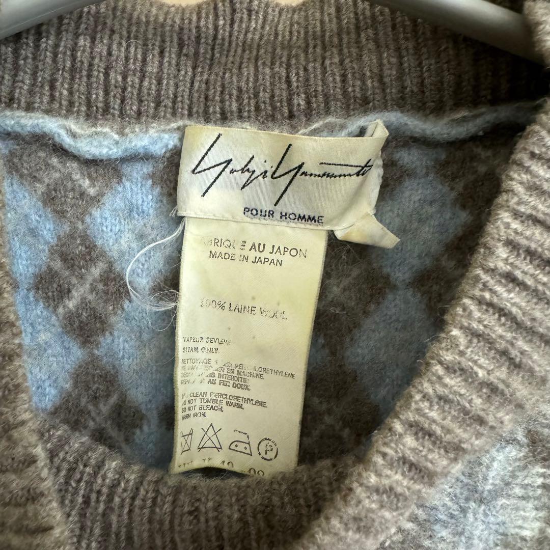 Yohji Yamamoto Pour Homme ニットベスト