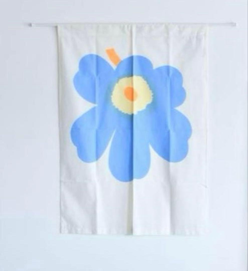 ★新品未使用★マリメッコ　marimekko のれん　暖簾　ウニッコ 希少