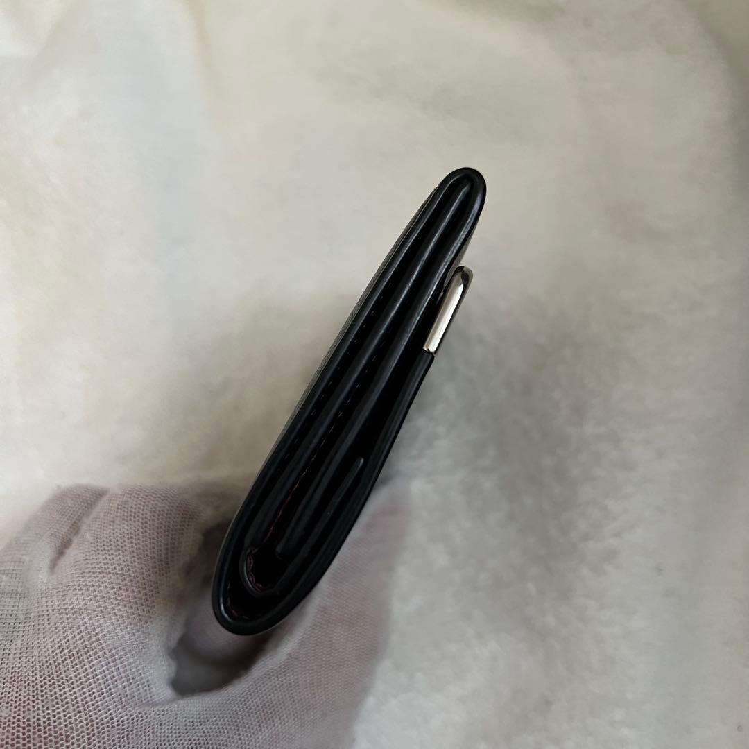 極上のエイジング　カルティエ　マスト ドゥ レザー ケース 小銭入れ