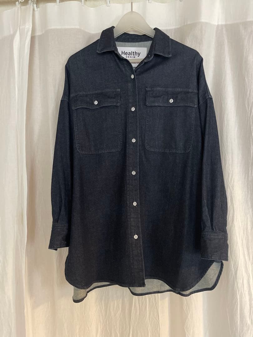 Healthy Denim デニム ボタンアップシャツ