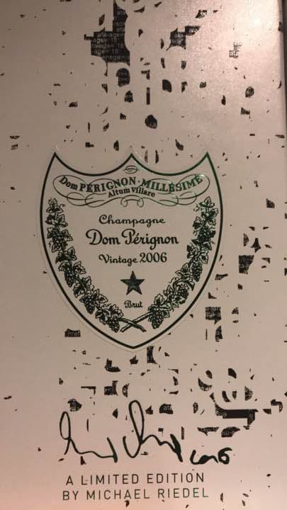 ドンペリニョン 限定ミハエルリーデル2本