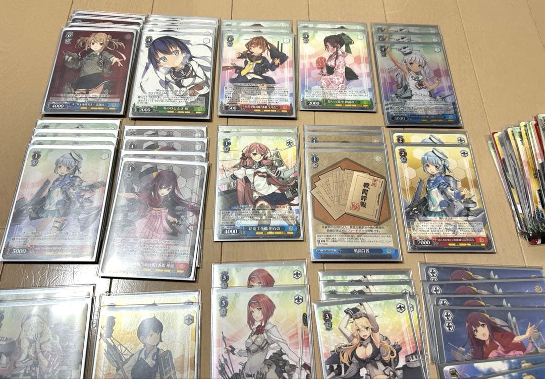 ヴァイスシュヴァルツ 艦これ　デッキ　パーツ