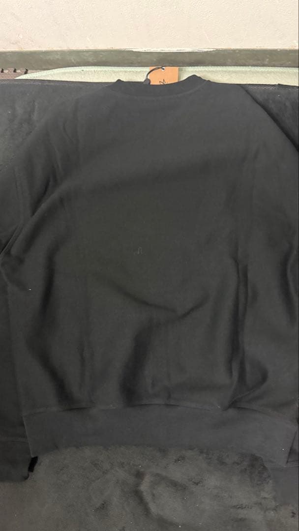 STUSSY ブラック スウェット