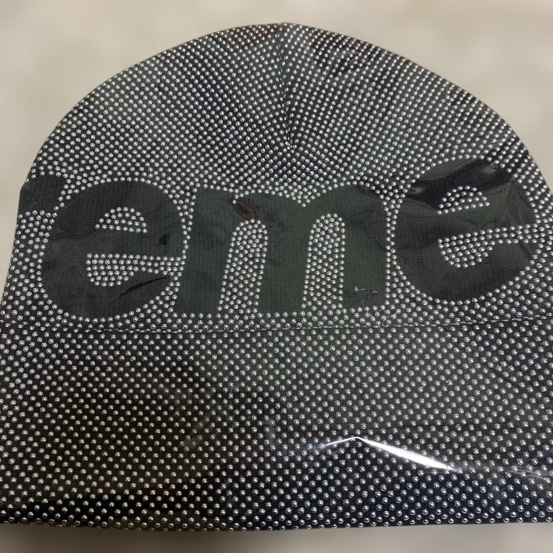 帽子 supreme Studded Knockout Big Logo Beanie