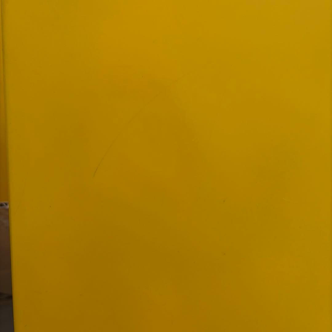 イエロー モジュールラック　ミッドセンチュリー