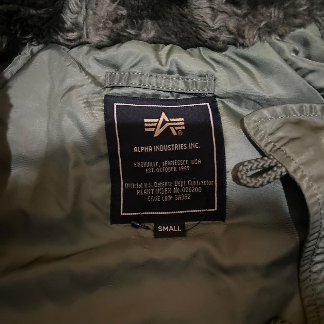 ジャケット・アウター ALPHA INDUSTRIES TYPE N-3B S