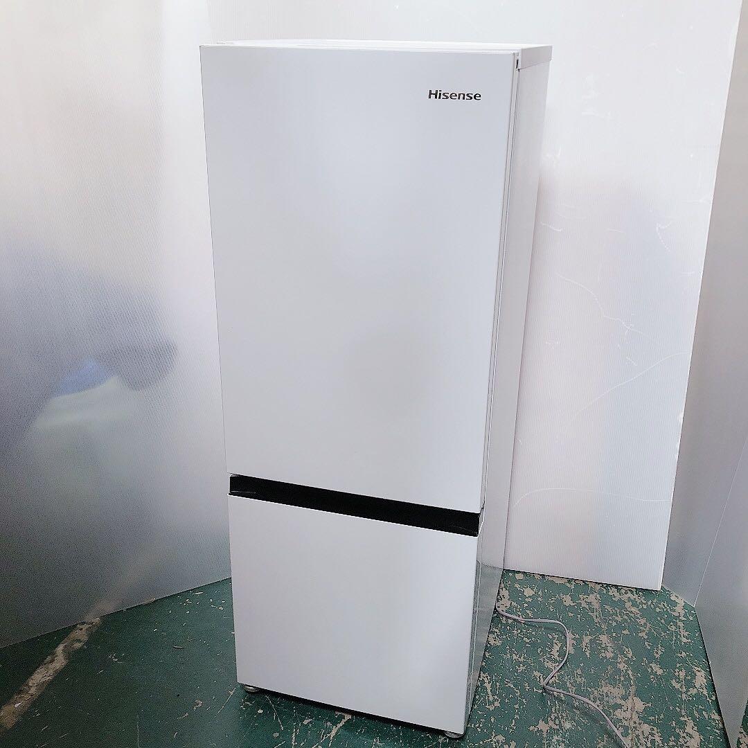 通電OK 2022年製 2ドア 冷蔵庫 ハイセンス ノンフロン冷凍冷蔵庫 中古品