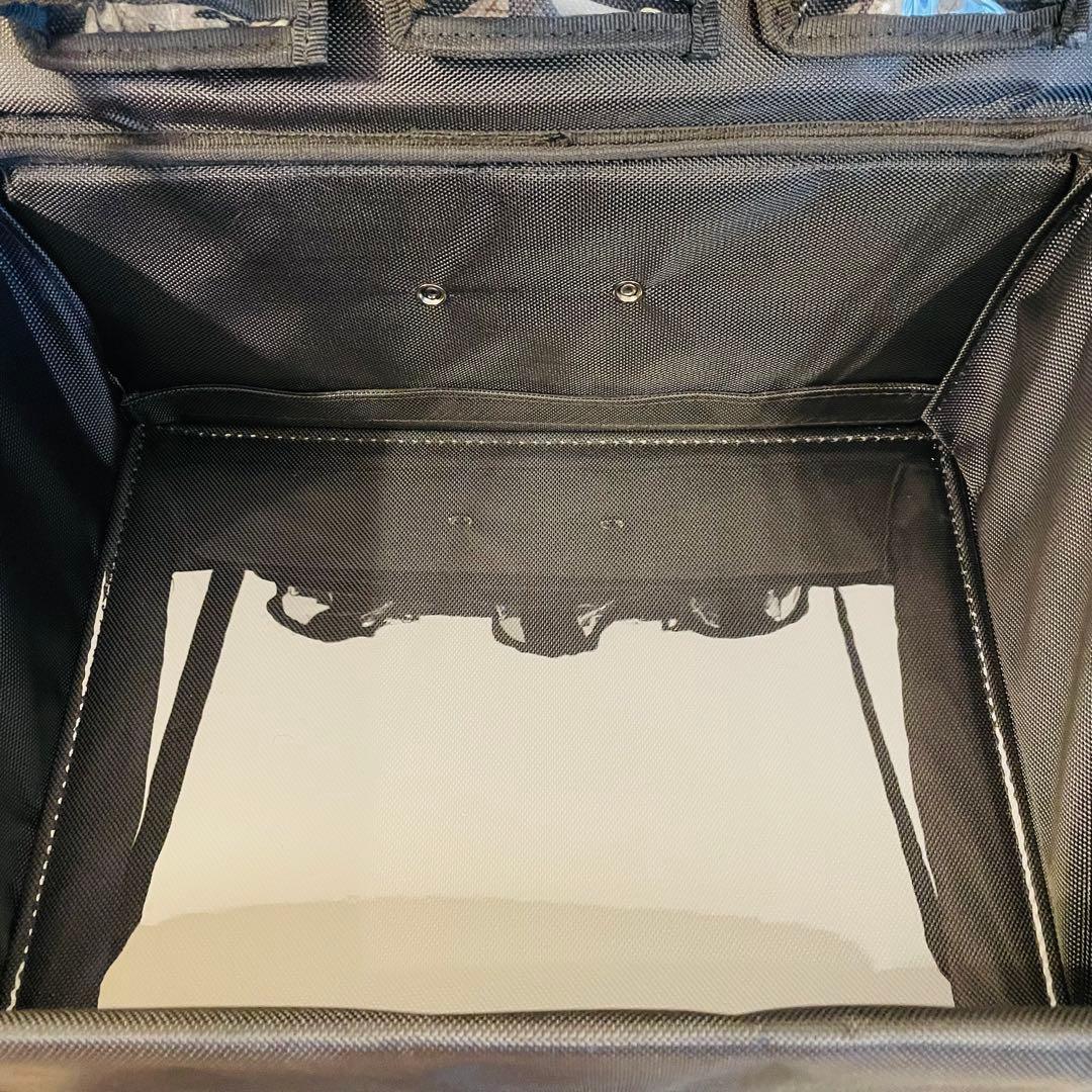 【極美品】LUVODI メイクボックスキャリー プロ用 屋内2回使用 3WAY