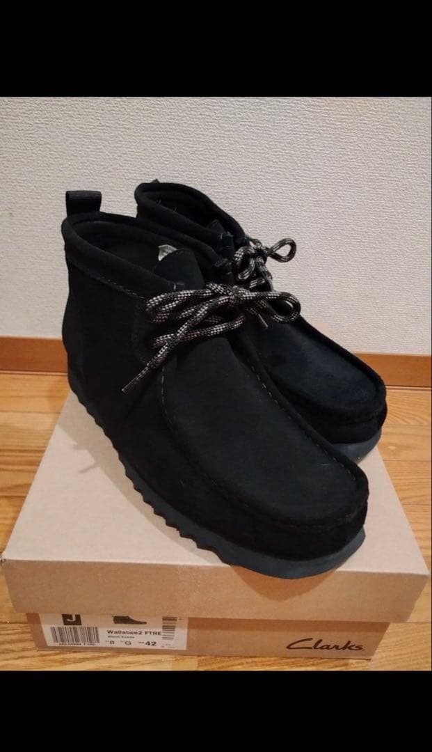 【極美品】Clarks スエード デッキシューズ