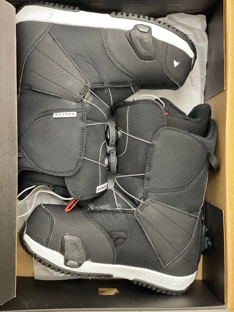 BURTON STEP ON ZIPLINE 24cm セット