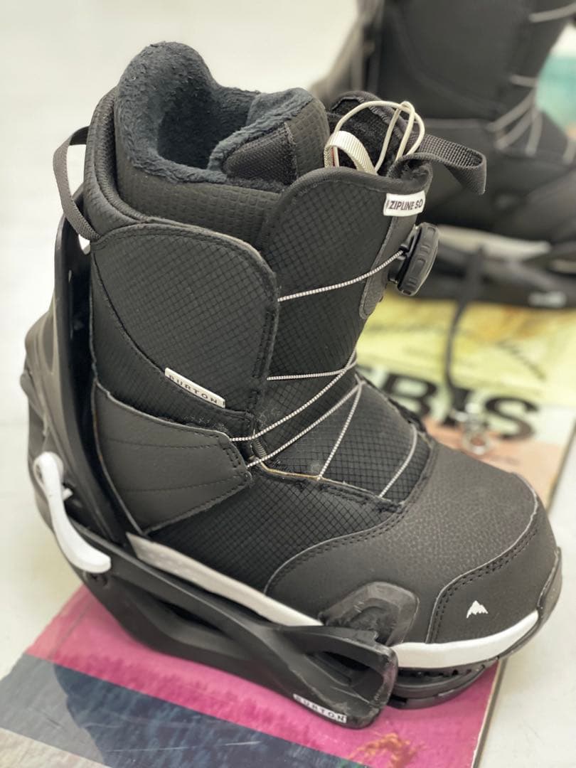 BURTON STEP ON ZIPLINE 24cm セット