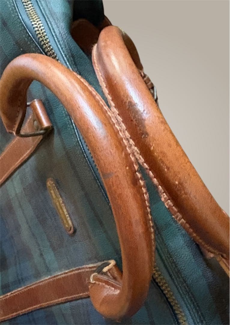 【スーパー】ポロラルフローレン チェック柄ボストンバッグ 大容量