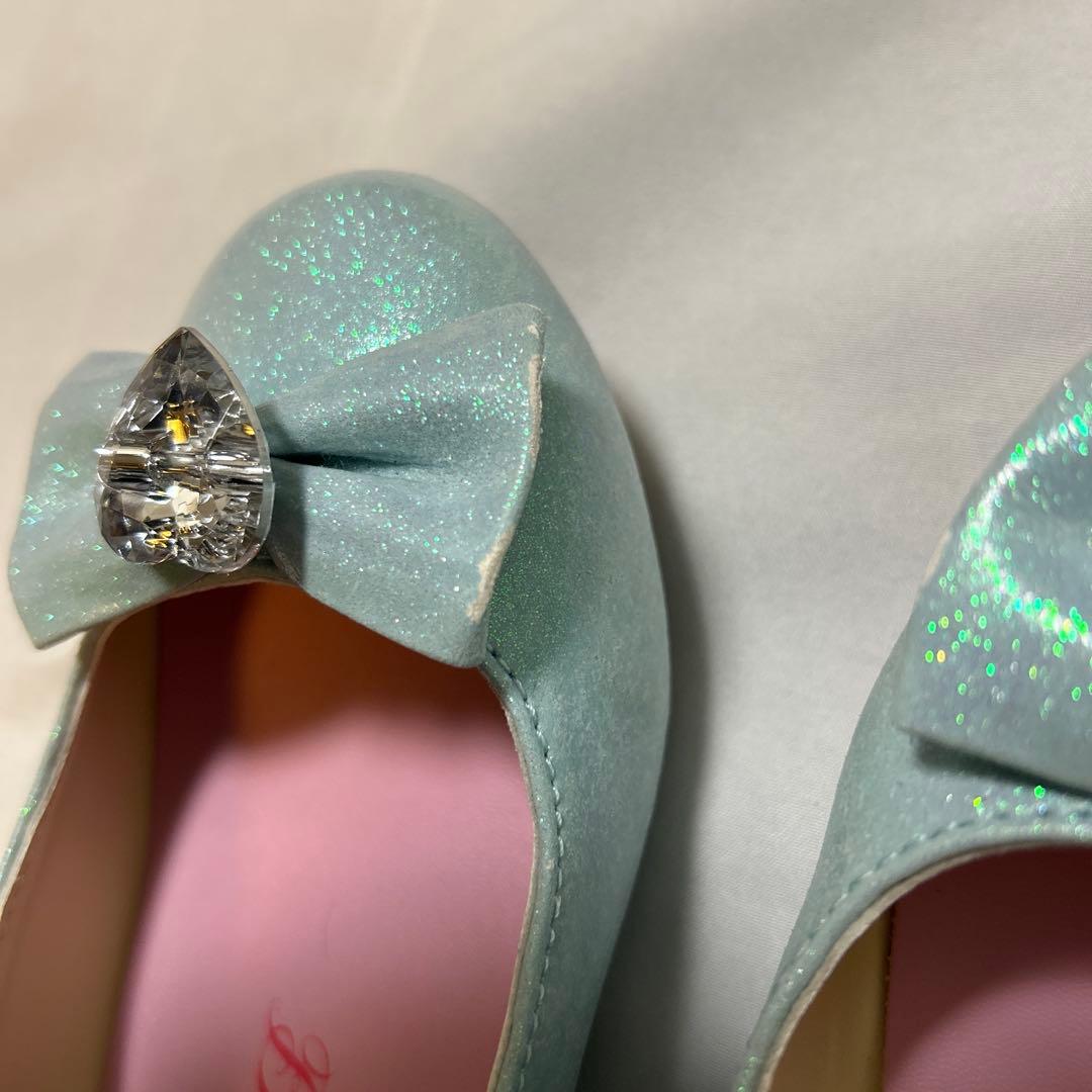 ビビディバビディブティック 　シンデレラ　プレミアムドレス　140 靴23cm