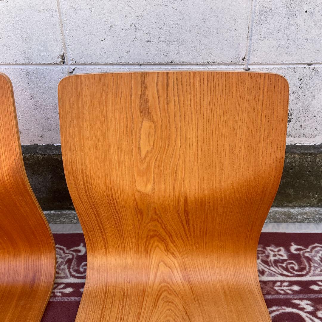 Tendo 天童木工 ◾️2点セット 座椅子 プライウッド 藤森健次 和モダン D