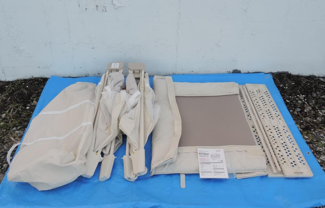 綺麗/ココネルエアープラス/新生児～２４カ月/付属マット付き/実家使用