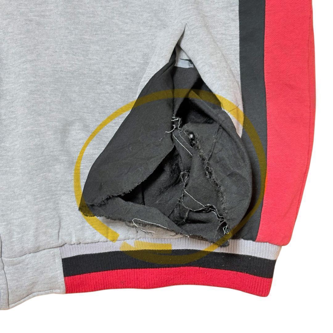 NFL SF49ers 中綿ジップアップパーカー グレー USA企画メンズ3XL