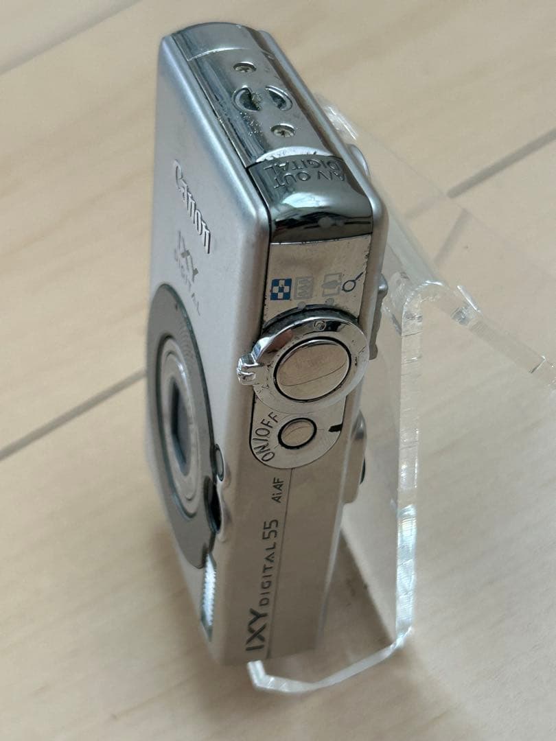 Canon IXY DIGITAL 55 シルバー オールドコンデジ