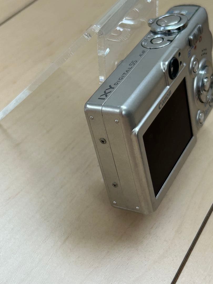 Canon IXY DIGITAL 55 シルバー オールドコンデジ
