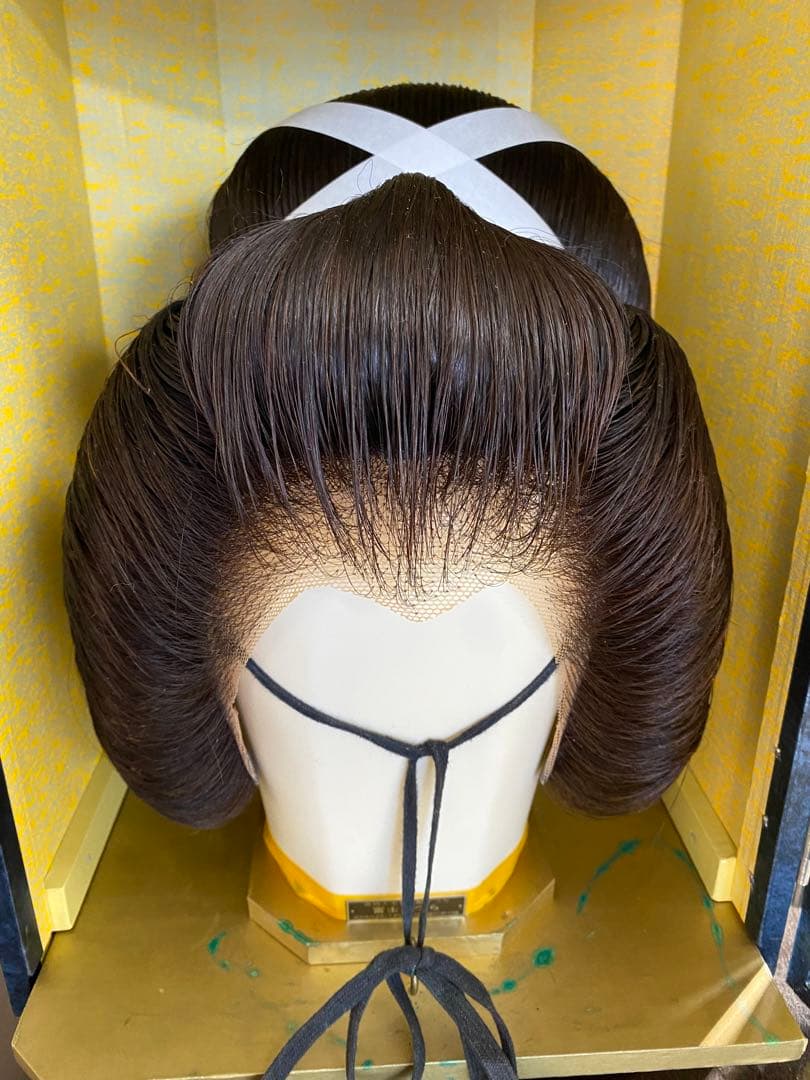 日本の伝統的な髪型ウィッグ 花嫁かつら