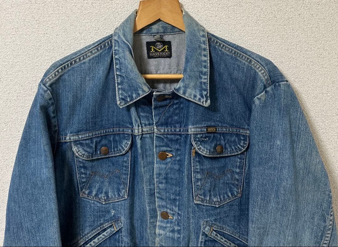 Vintage 70sマーベリック デニムジャケット　L位　USA製