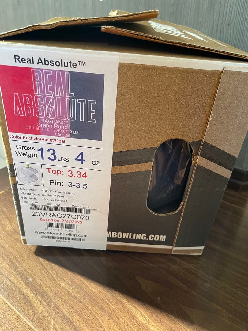 1010　ストーム　リアルアブソリュート　13ポンド