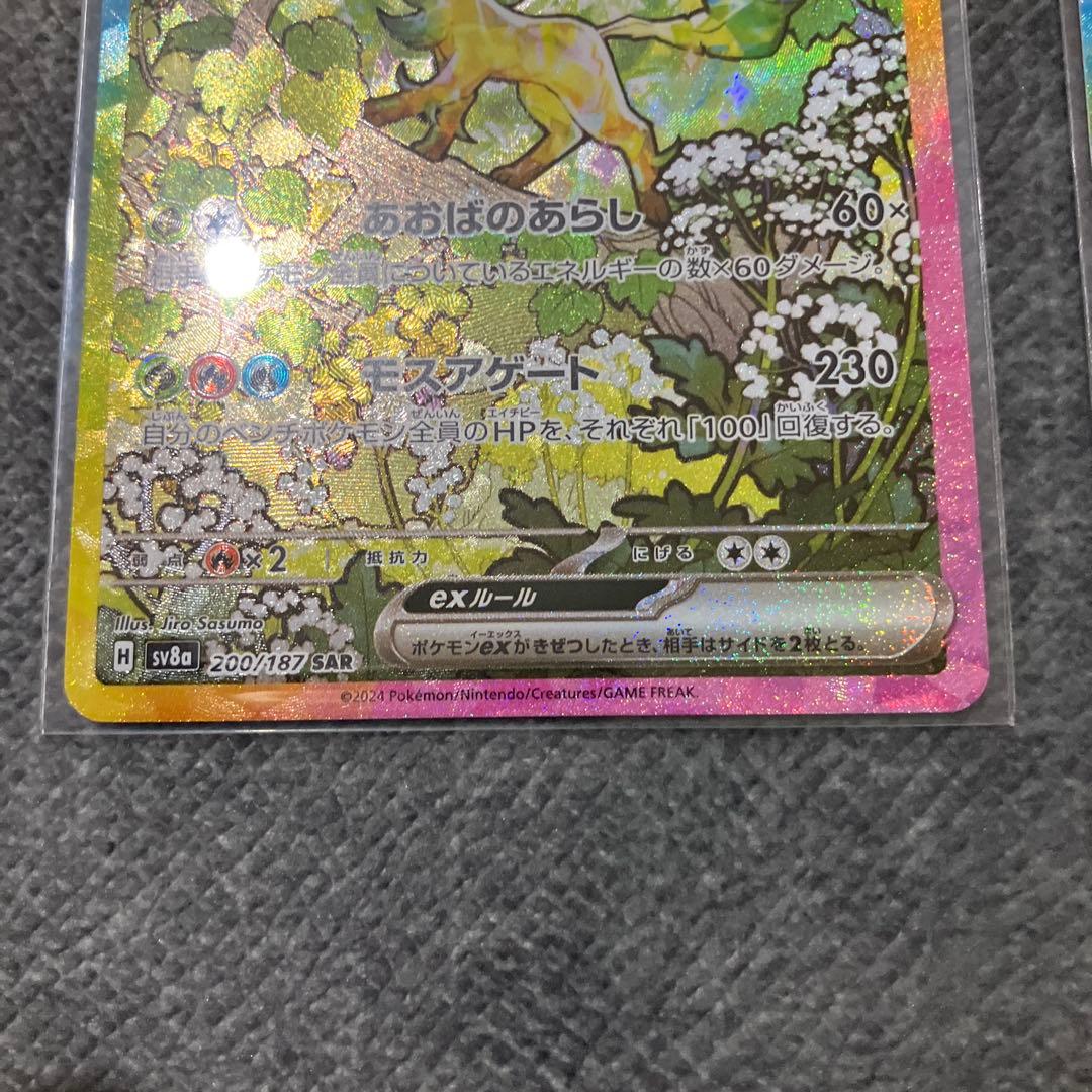 リーフィアex SAR グレイシアex SAR