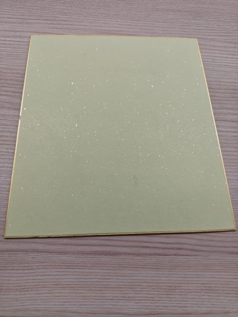 サンクチュアリ　手描きイラスト入りサイン色紙