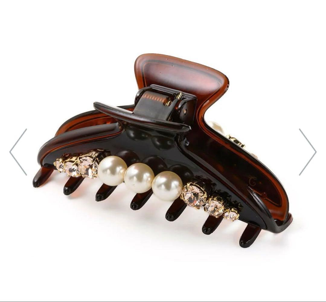 Complex Biz パール付きヘアクリップ