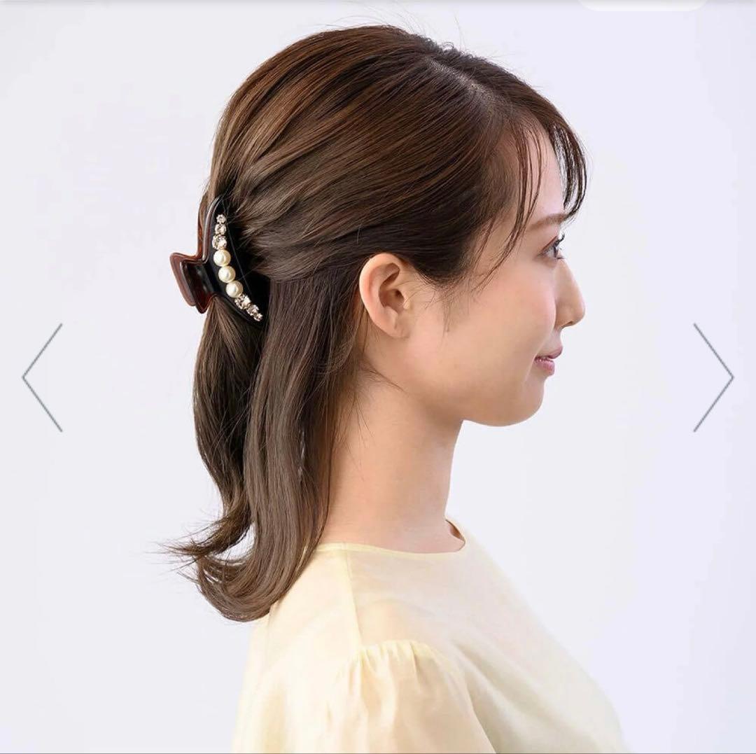 Complex Biz パール付きヘアクリップ