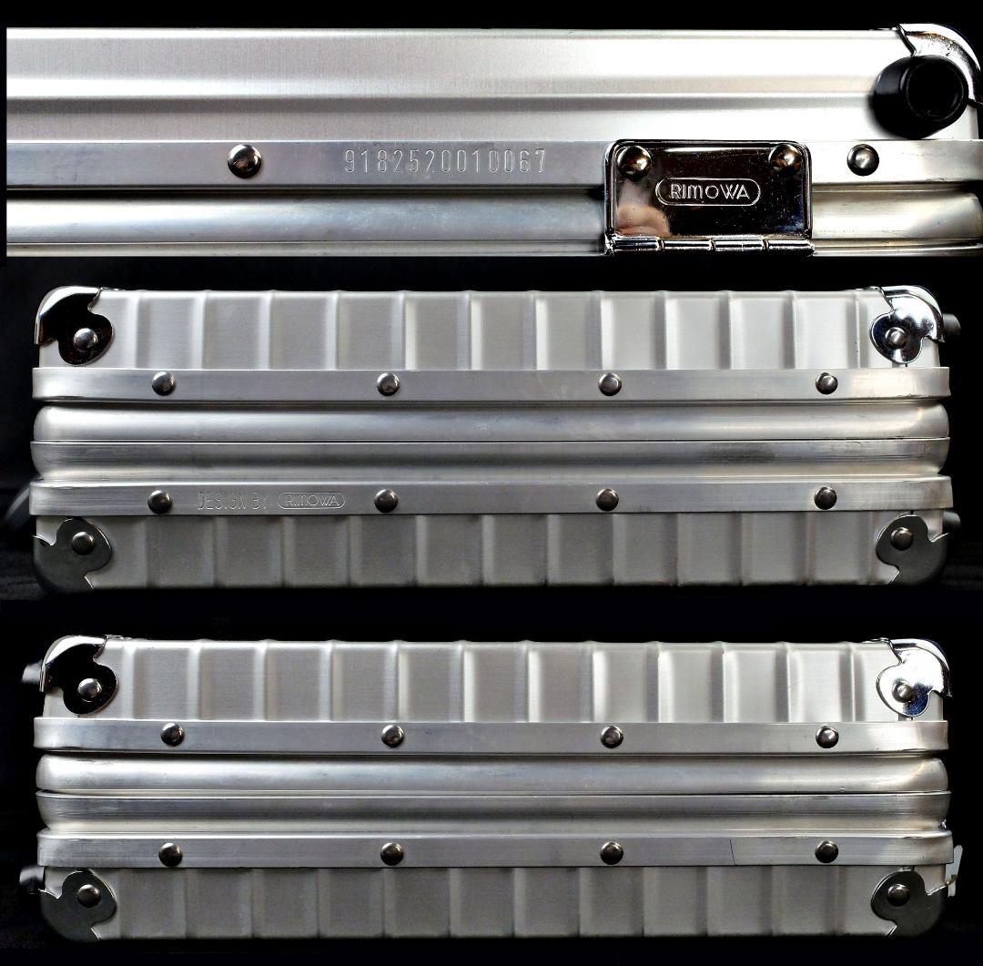 リモワ918.25『ルフトハンザ』ALUスリム『ピッコロ』スクエアケース 激レア