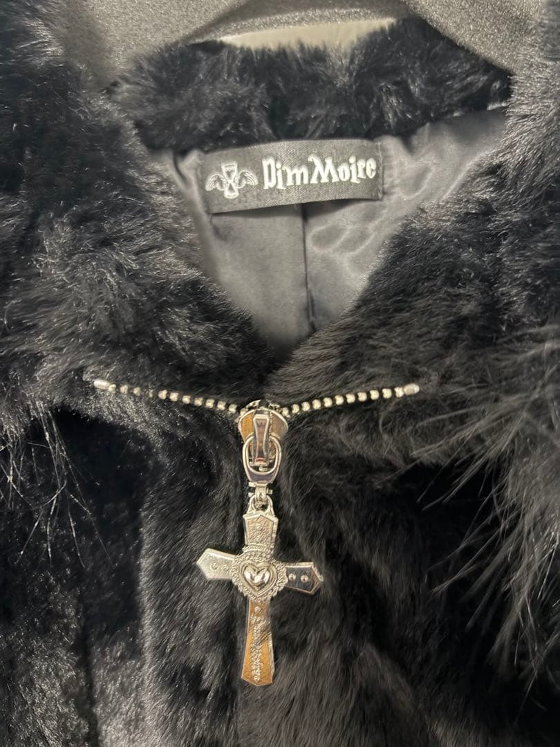 『DIMMOIRE』BABY SHEEPファーパーカーII/BLACK