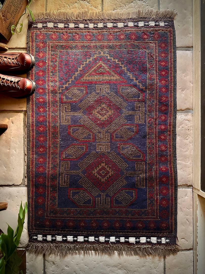 トライバルラグ　ヴィンテージラグ　アフガンラグ　マルダリ　バルーチ　プリミティブ