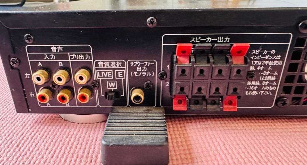 【ジャンク】DAM-AD7000　パワーアンプ　第一興商