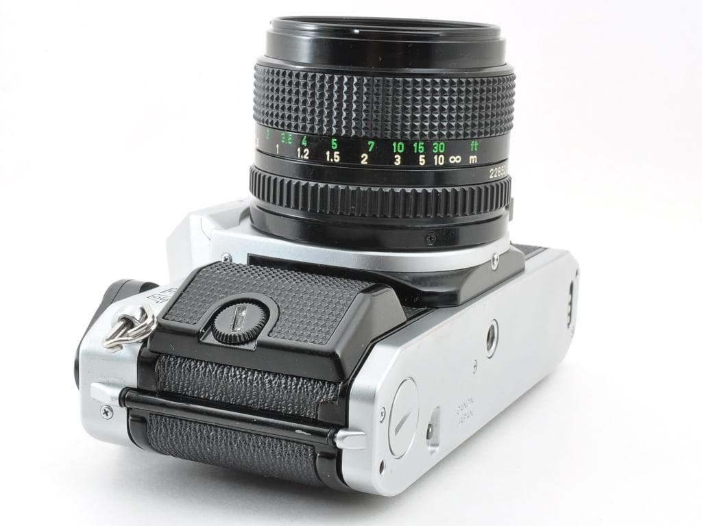 キヤノン AE-1 PROGRAM シルバー NFD 50mm f1.4《動認》