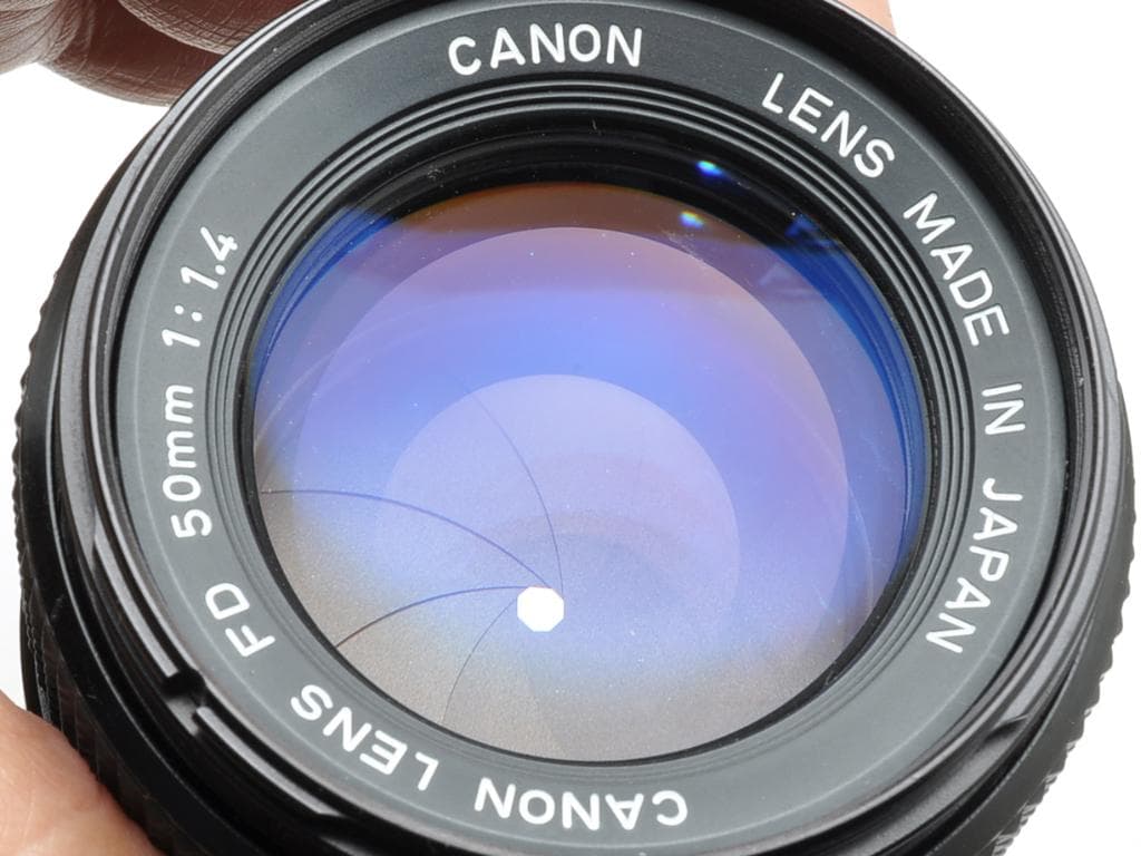 キヤノン AE-1 PROGRAM シルバー NFD 50mm f1.4《動認》