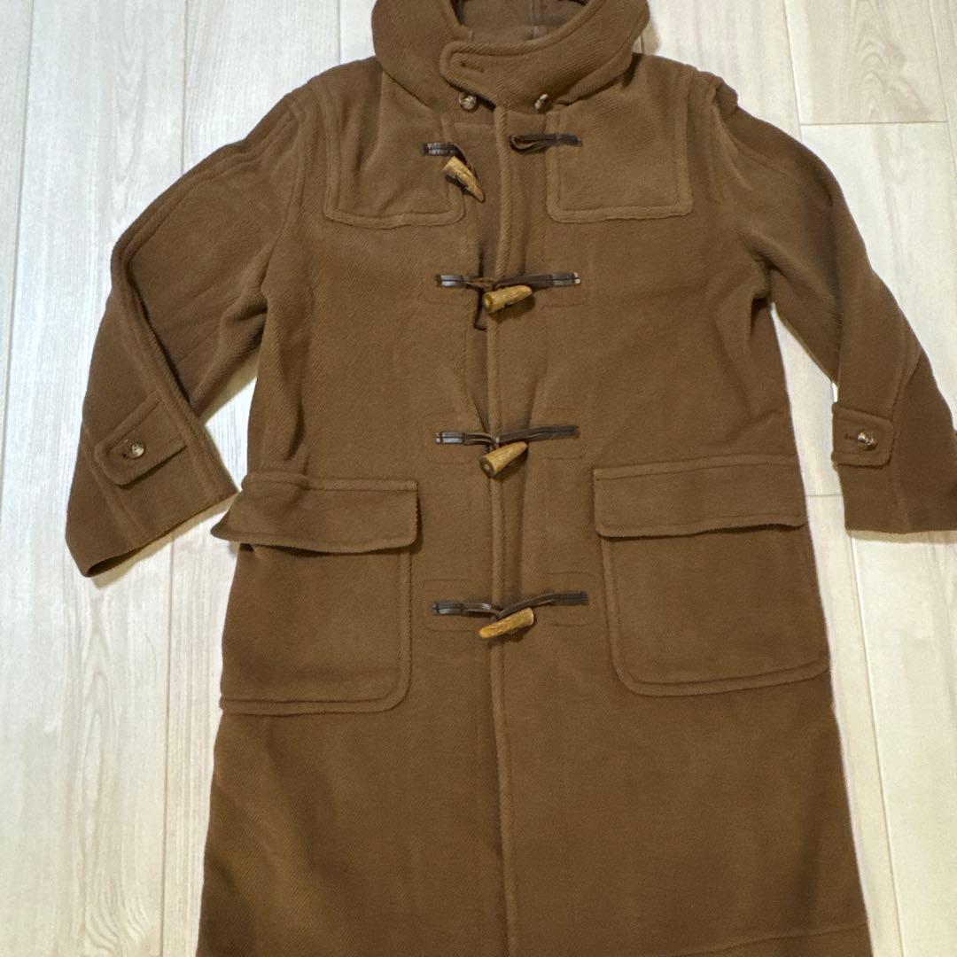 Paul Stuart ポールスチュアート ブラウン ダッフルコート カシミア