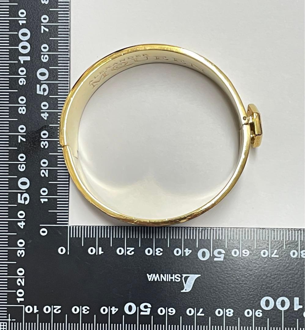 【匿名配送】Alexander McQUEEN バングル　❤︎