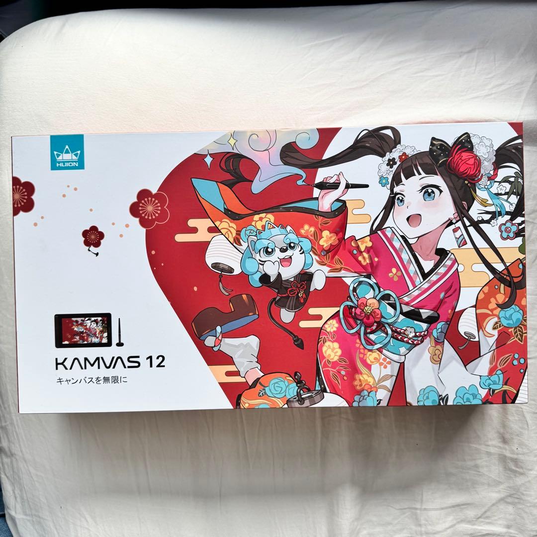 Huion Kamvas 12 液晶ペンタブレット 11.6インチ 液タブ 黒