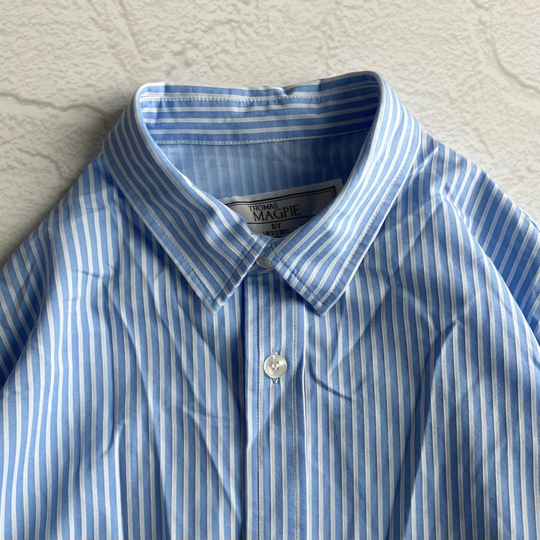 ✨未使用級✨人気 トーマスマグパイ ストライプ シャツワンピース サテンリボン