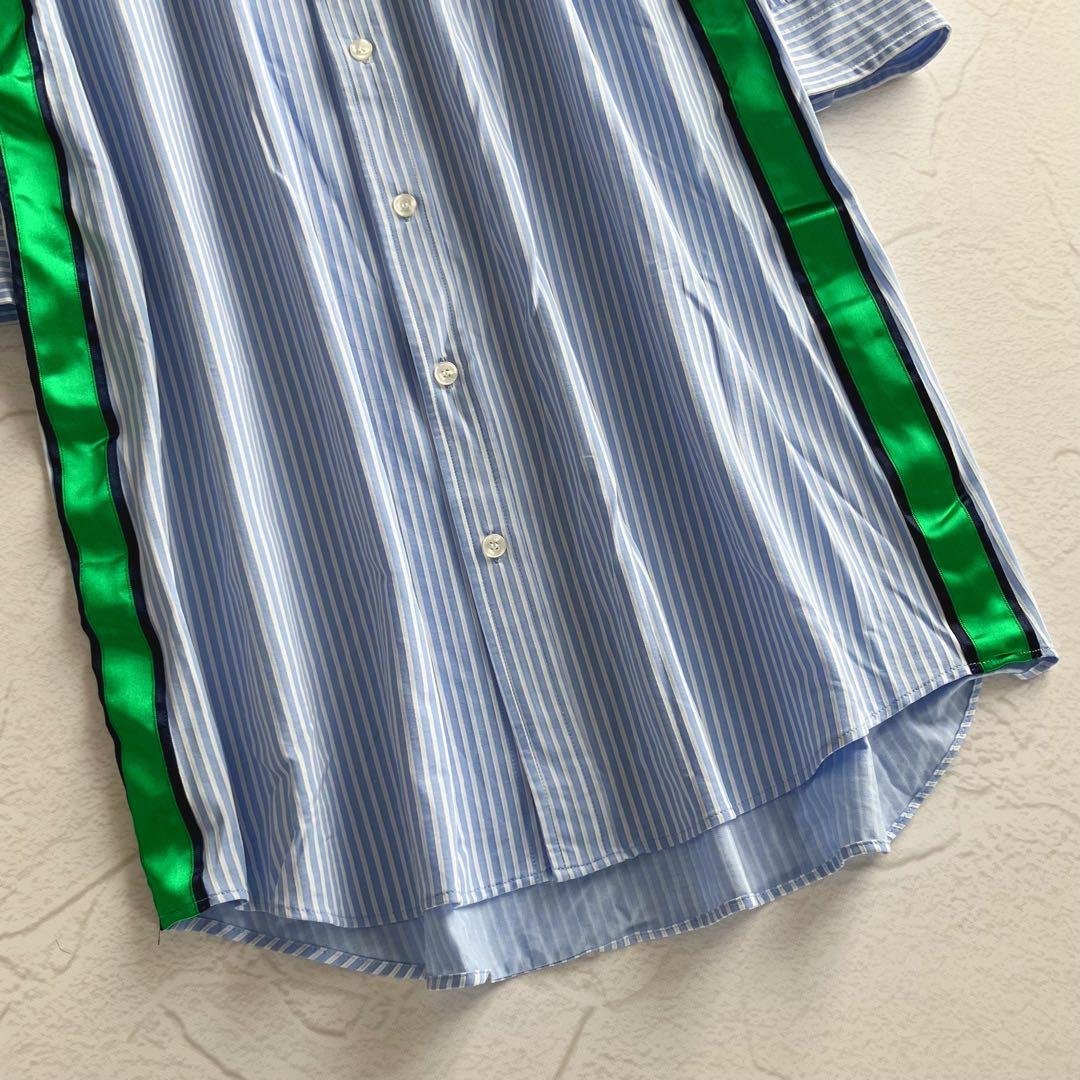 ✨未使用級✨人気 トーマスマグパイ ストライプ シャツワンピース サテンリボン