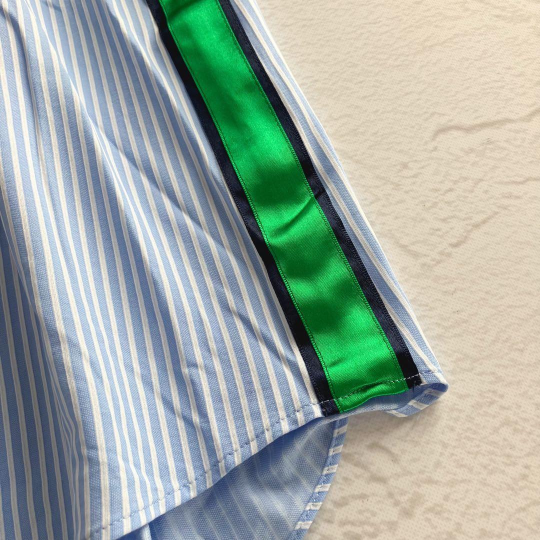 ✨未使用級✨人気 トーマスマグパイ ストライプ シャツワンピース サテンリボン