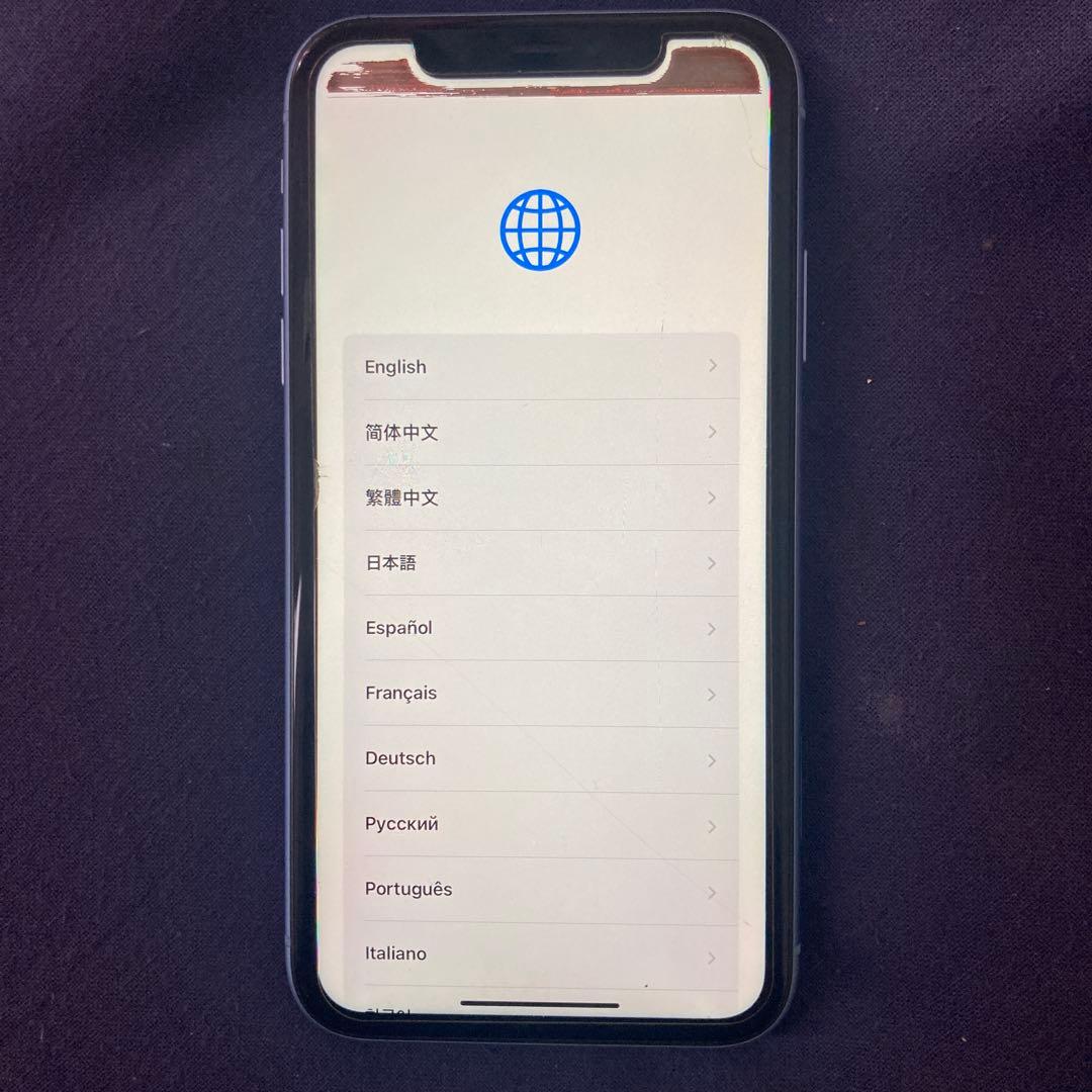 Apple iPhone XR 青　128gb