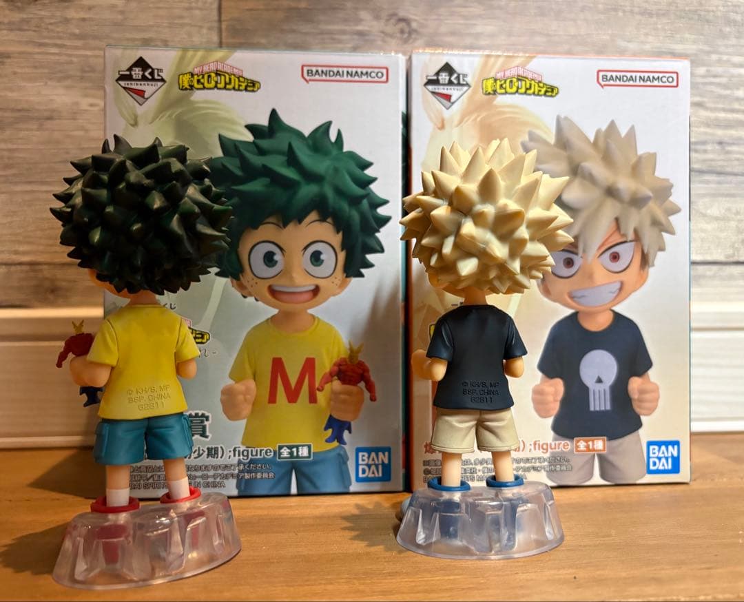 一番くじ 僕のヒーローアカデミア 二人のあこがれ C賞 緑谷出久 E賞 爆豪勝己