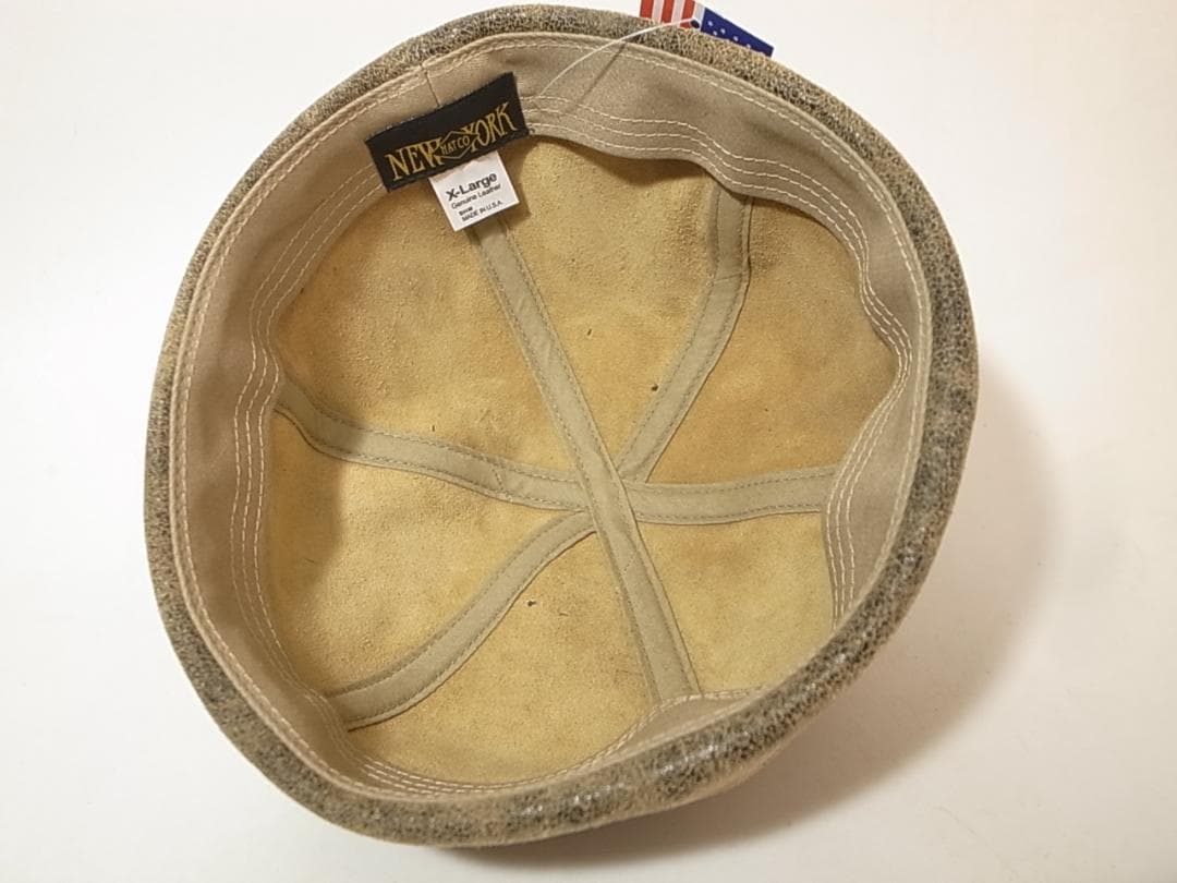 米国製Antique Leather Thugビンテージ革製ショートワッチ XL