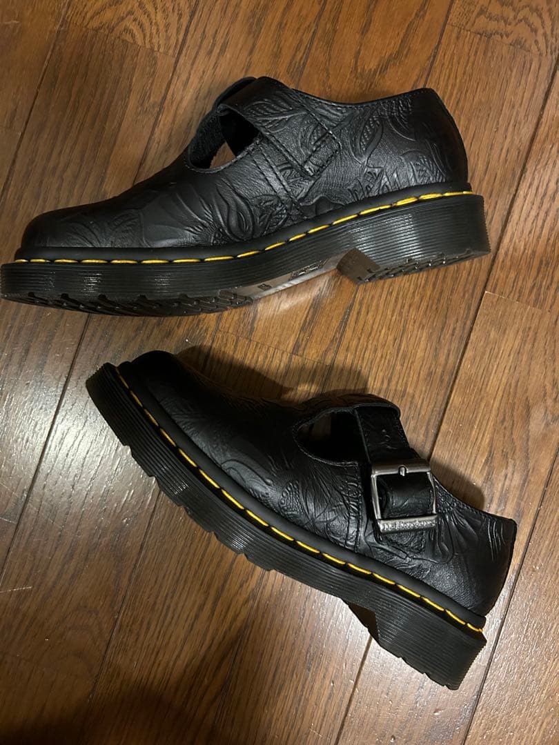 Ｄr.Martens POLLEY EMBOSS Ｔバーシューズ　UK3