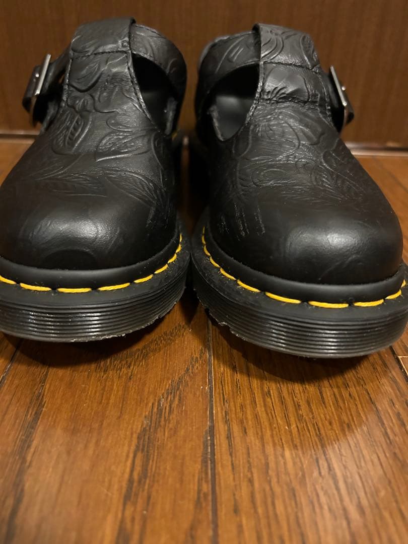 Ｄr.Martens POLLEY EMBOSS Ｔバーシューズ　UK3