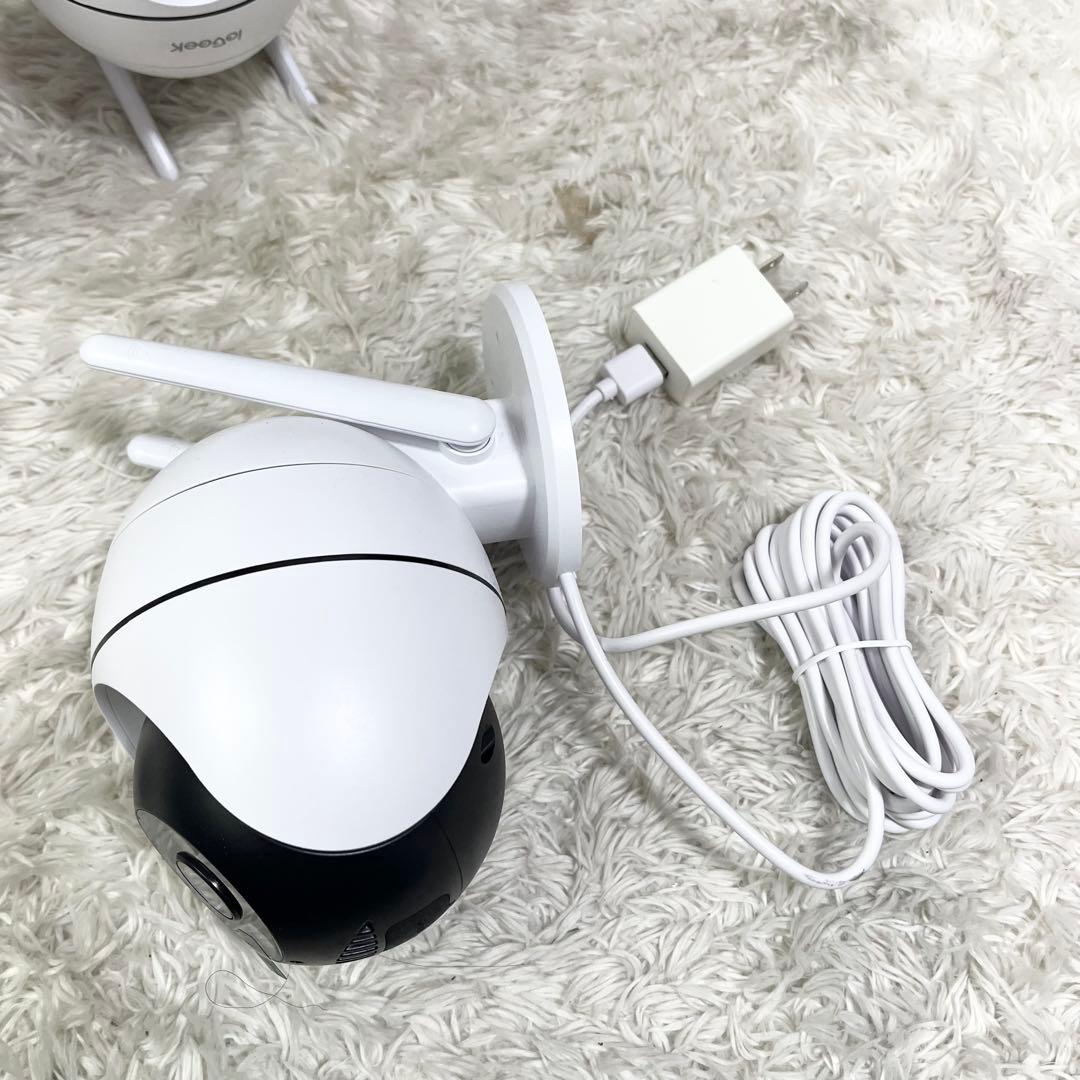 ieGeek ZS-GQ4 防犯カメラ 3台セット WiFi対応 屋外可