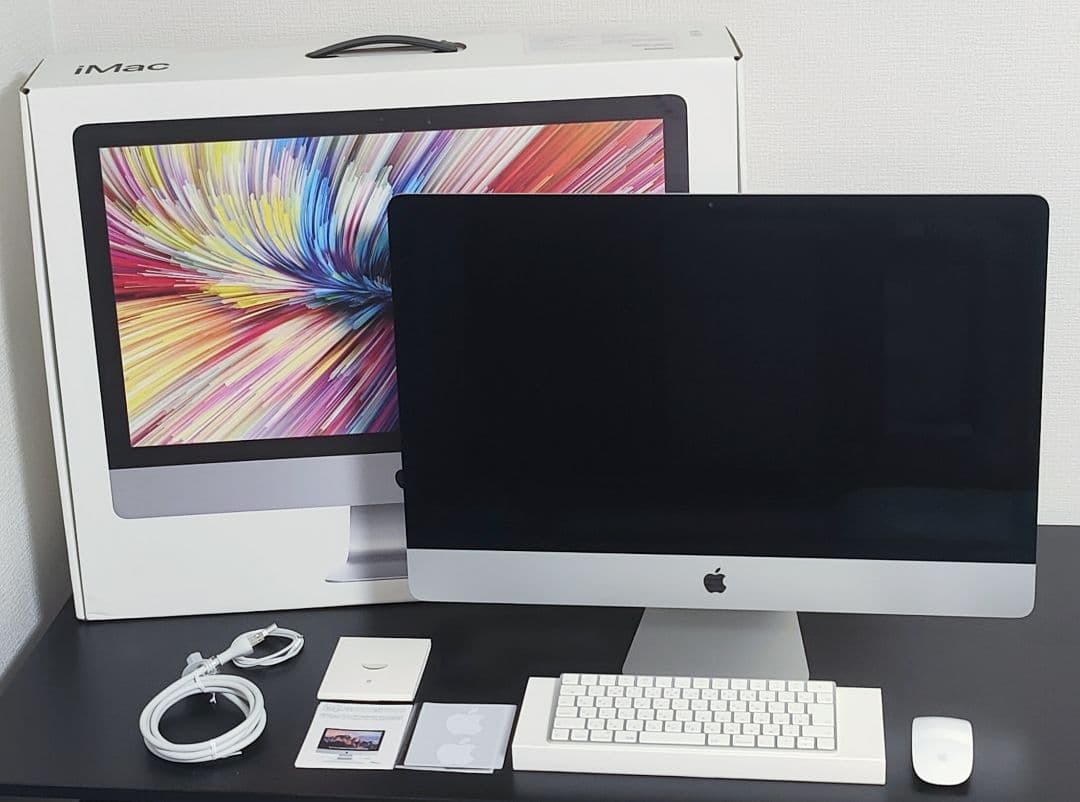 Apple iMac 27インチ 5K (2017) 40GB増・美品 元箱付