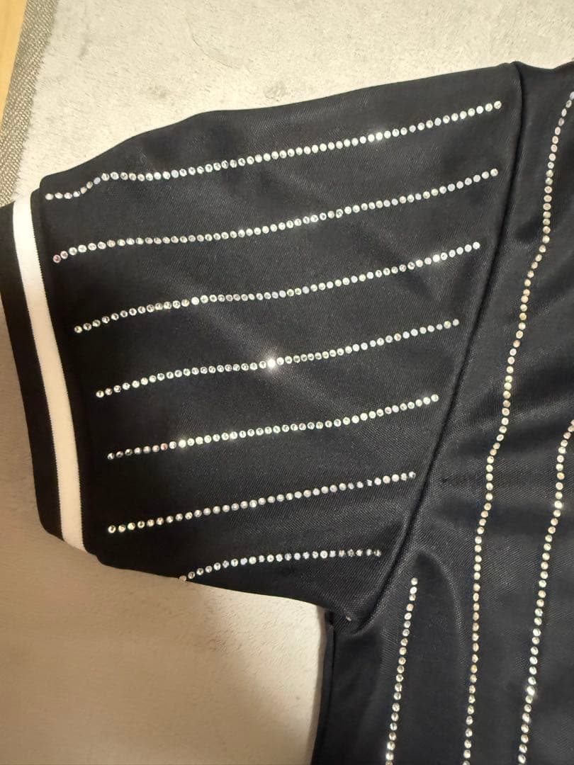 Supreme ベースボールシャツ ラインストーン