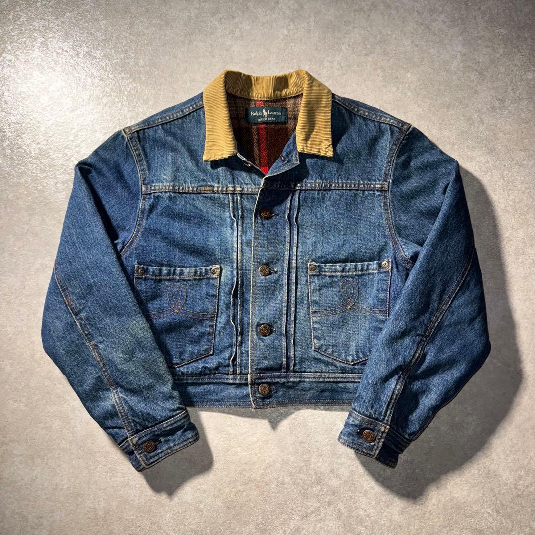 ジャケット・アウター 70s ralph lauren type 2nd denim jacket